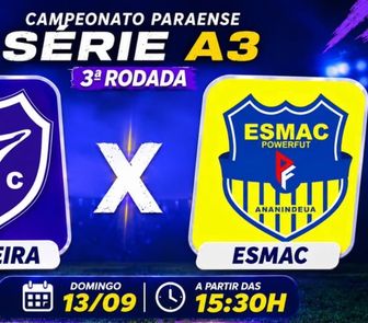 Imagem - Pedreira x Esmac: Roma News transmite duelo da 3ª rodada do Parazão A3 neste domingo