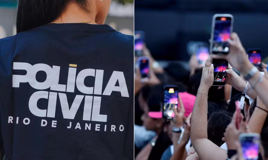 Quatro paraenses se infiltraram entre o público na Cidade do Rock para agir sem chamar atenção