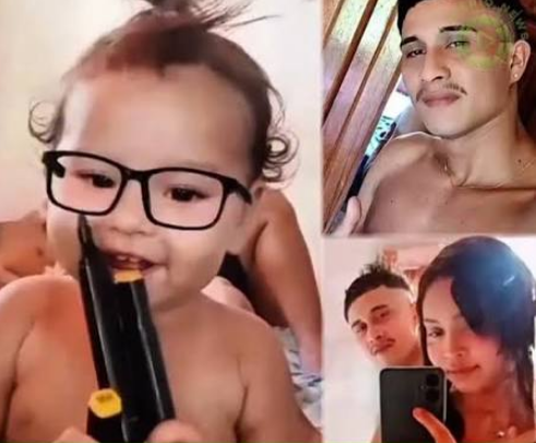 A bebê de 1 ano e 3 meses, que foi encontrada morta com sinais de espancamento.