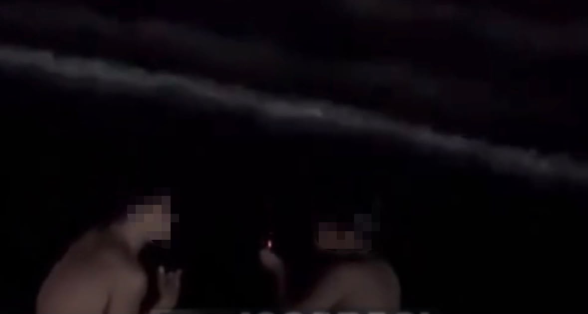 Crianças são flagradas fumando na praia de Outeiro, em Belém