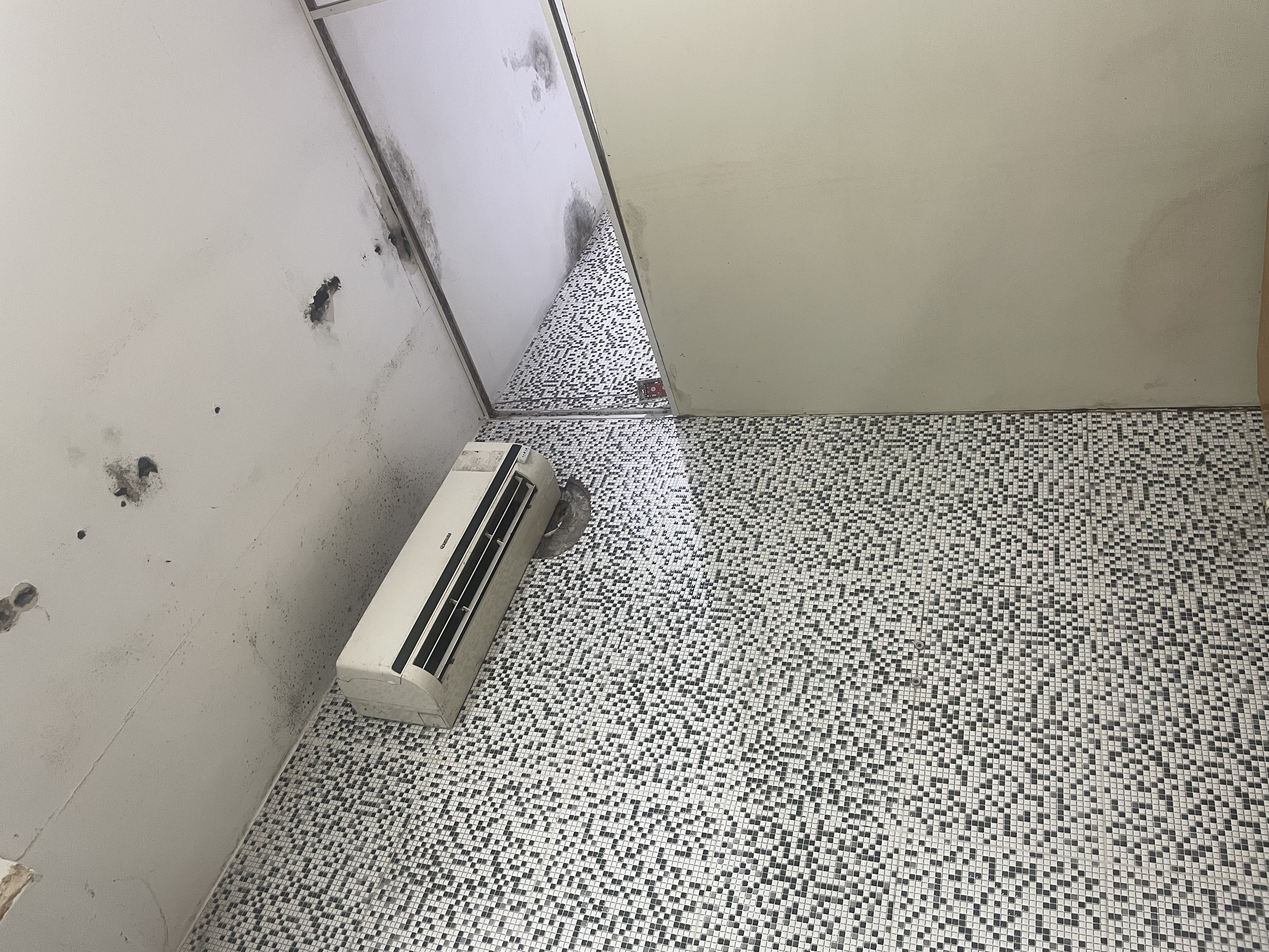Imagens feitas recentemente dentro do local mostram sinais de deterioração.