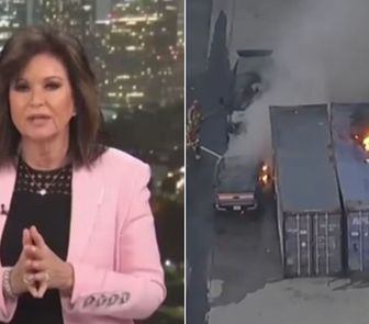 Imagem - Âncora da NBC anuncia ao vivo morte de equipe em queda de helicóptero em Los Angeles