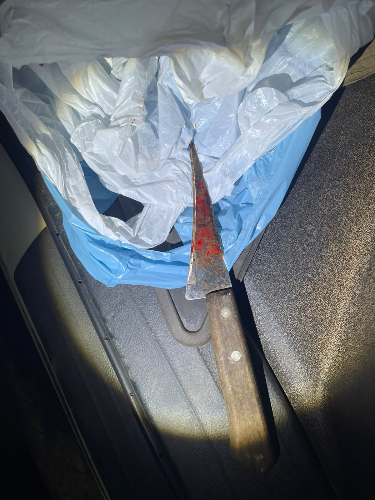 (A arma usada no crime) 