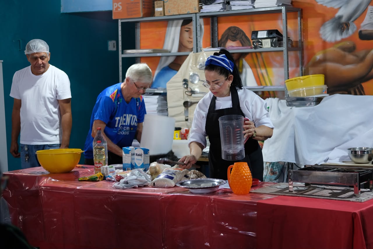 Oficinas do círio iluminado transformam a gastronomia em renda no Telégrafo e na Condor - 