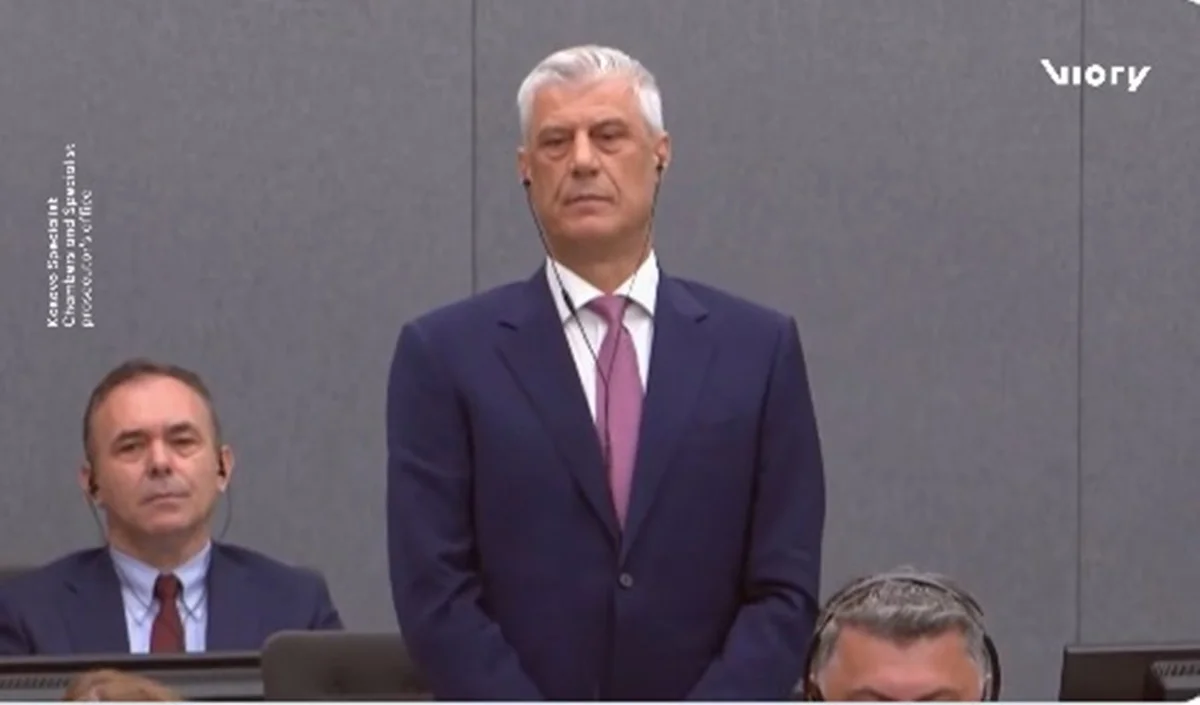 Ex-presidente do Kosovo, Hashim Thaçi é condenado a 25 anos de prisão por crimes de guerra em Haia