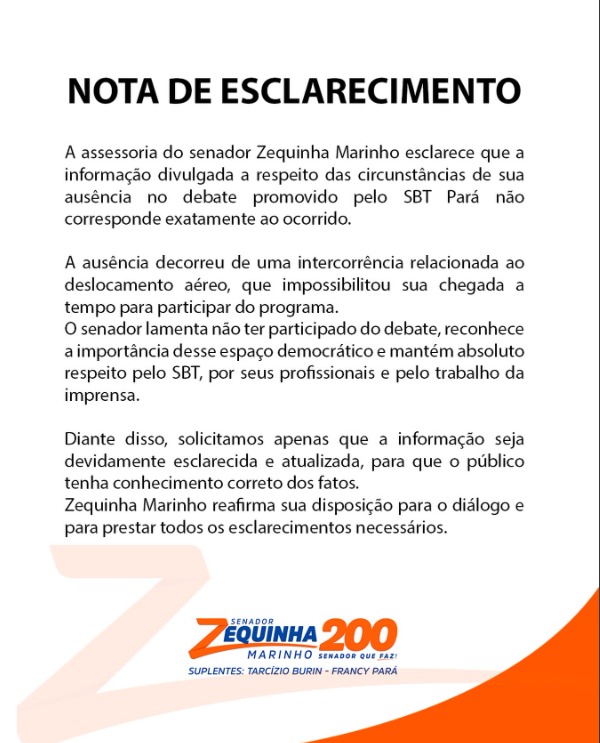 Nota de Esclarecimento 