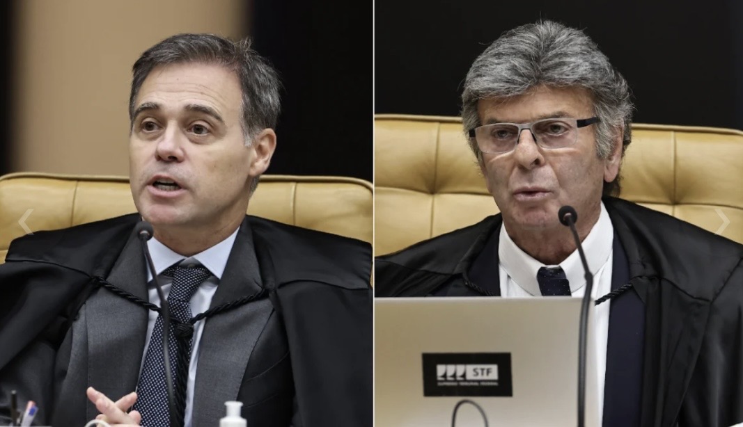 Os ministros André Mendonça e Luiz Fux integram a 2ª Turma do STF; o material enviado pela PF reúne dados brutos extraídos de um dos celulares de Daniel Vorcaro -
