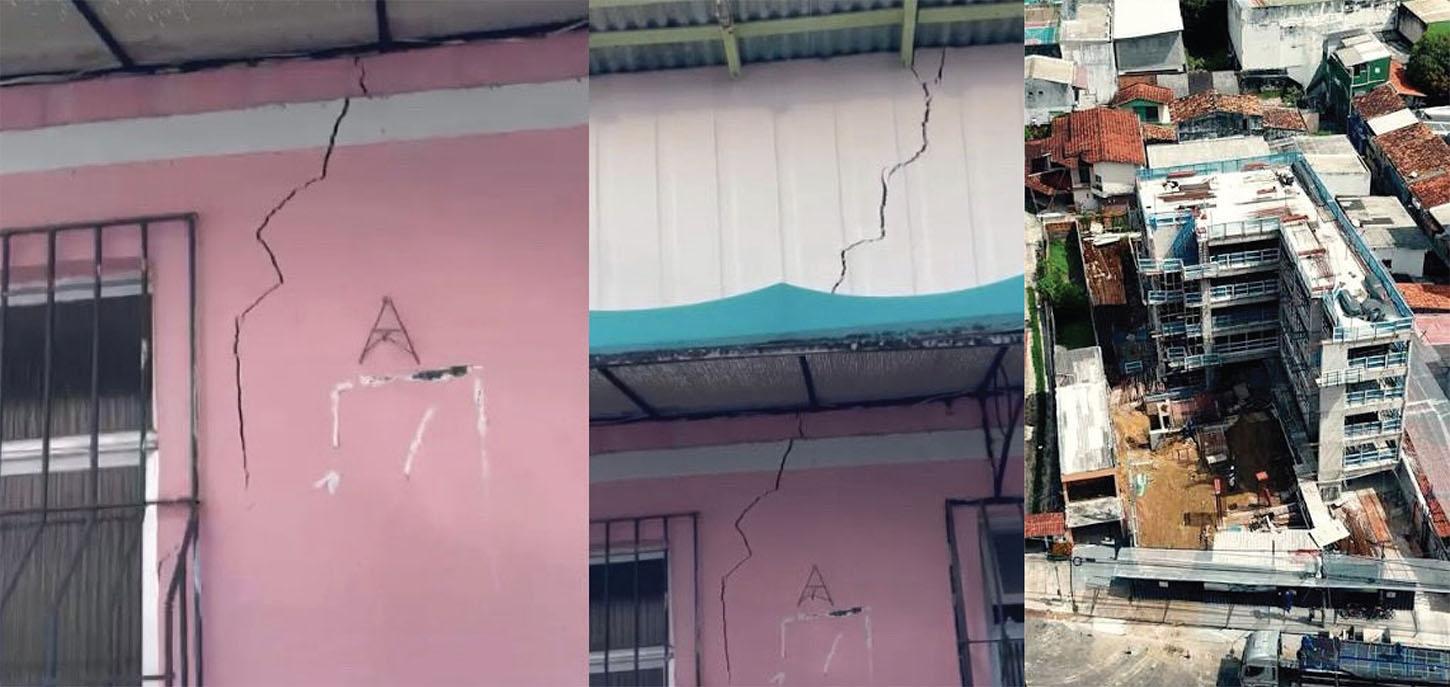 Imóvel afetado por obra da Leal Moreira - 