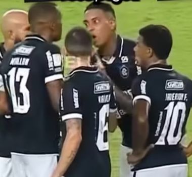 Imagem - Leitura labial revela discussão entre Alef Manga e Marllon após derrota do Remo; assista