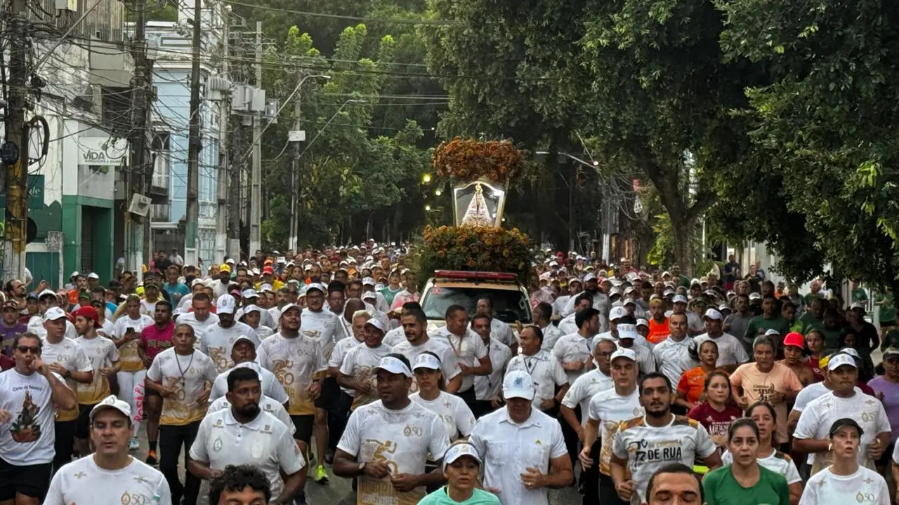A romaria será realizada no dia 24 de outubro, com saída às 6h da Praça Santuário de Nazaré.