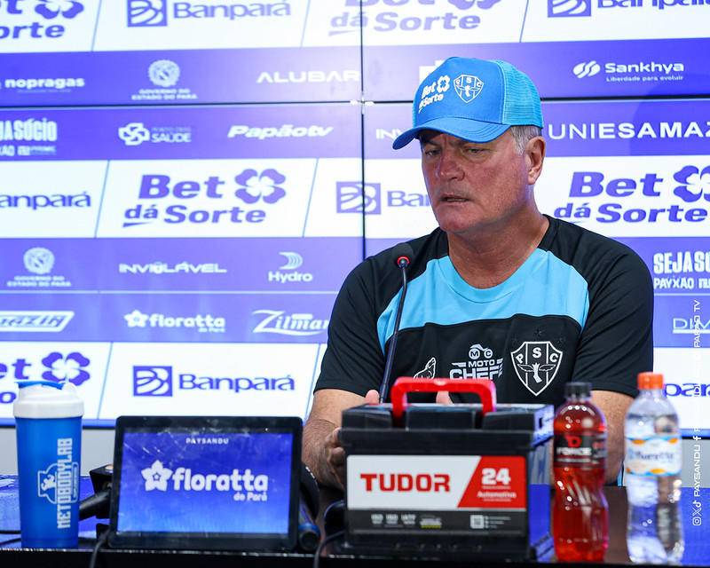 Treinador estreou no comando do Papão - 
