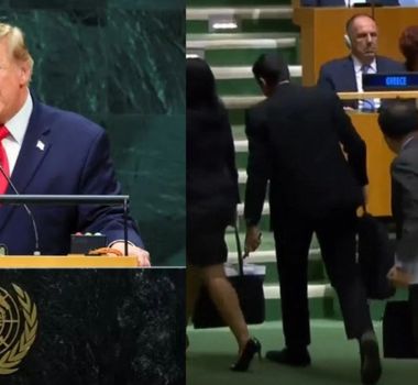 Imagem - Delegação de Cuba deixa plenário da ONU durante discurso de Trump