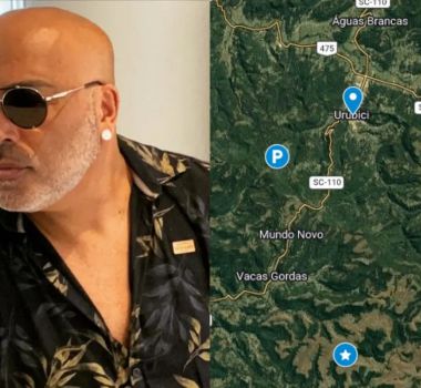 Imagem - Sinal emitido por celular de Rick guia buscas por helicóptero em SC