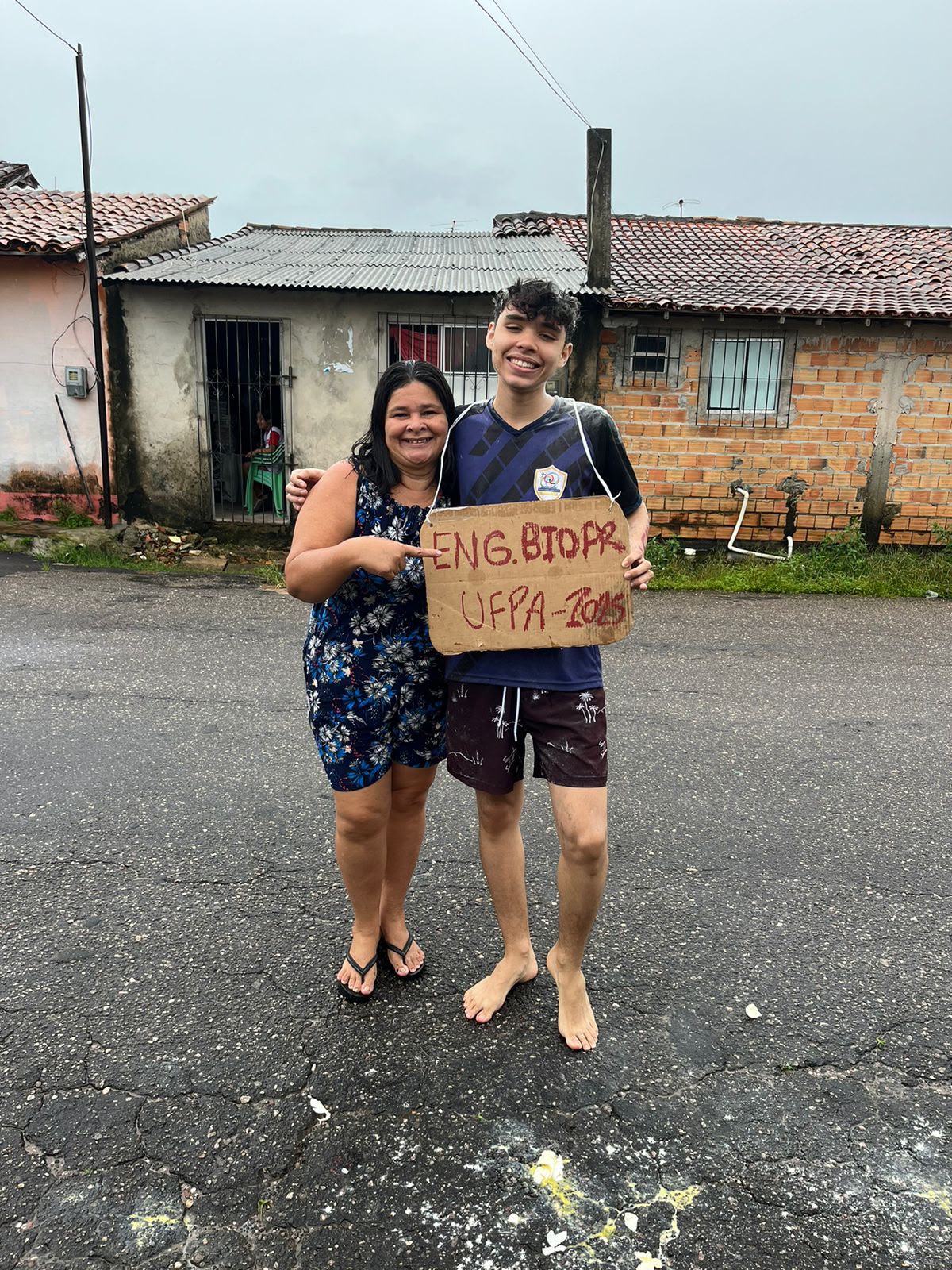 A aprovação veio em 5º lugar, no curso que hoje representa a concretização de um sonho.