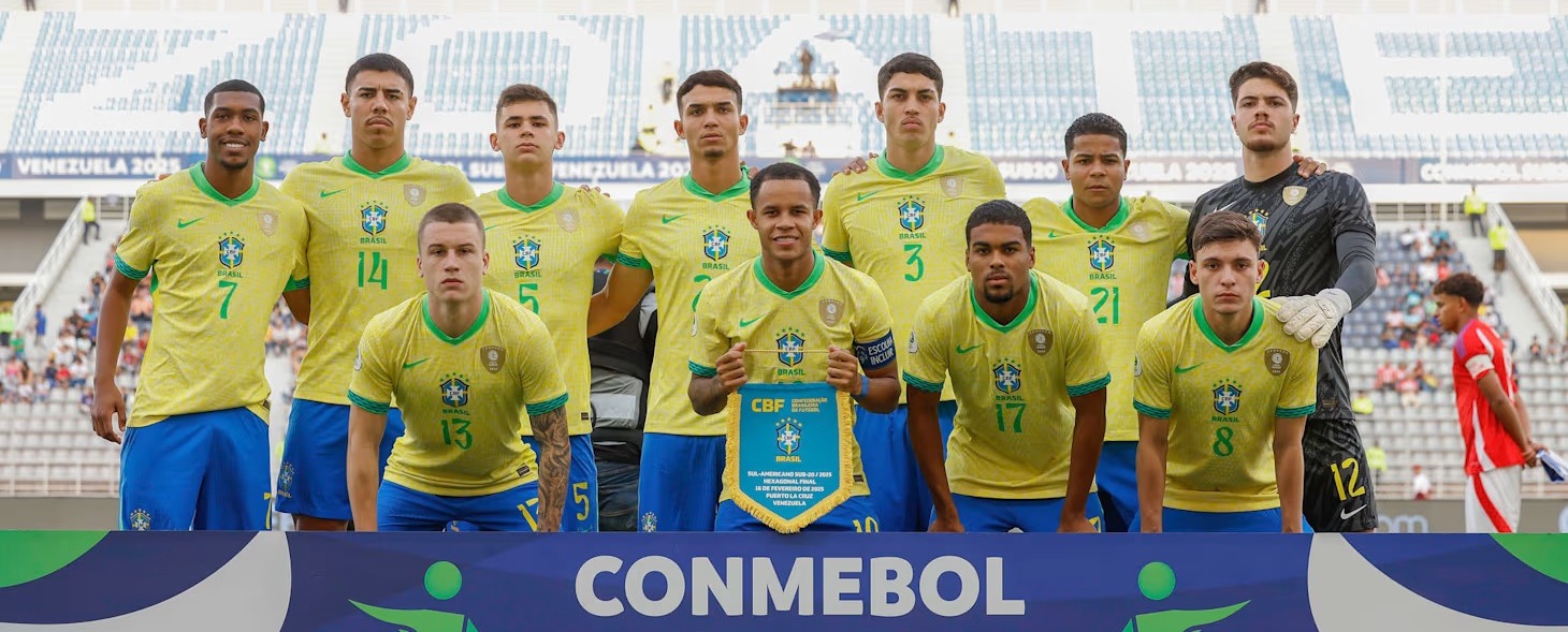 Brasil é campeão do Sul-Americano Sub-20 de futebol masculino 2025 -