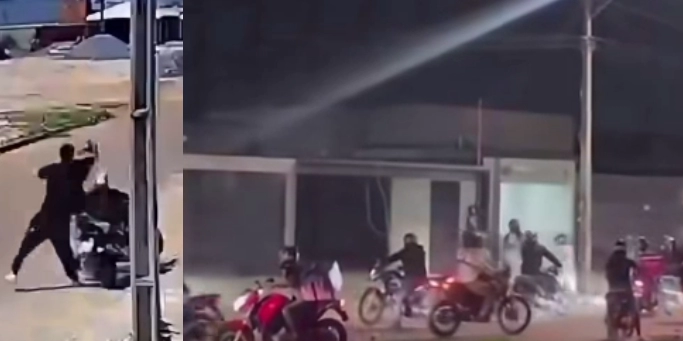 (O caso ocorreu na Rua 15 de Novembro, no bairro Novo Horizonte.)