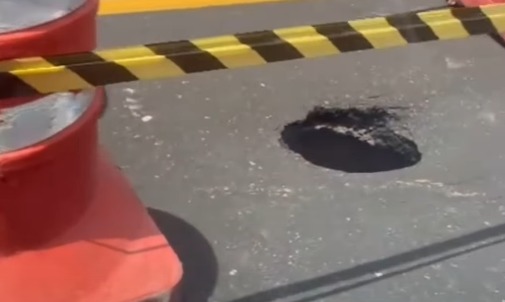 Imagem - Cinco dias após inauguração, ponte do Maguari apresenta primeiro buraco