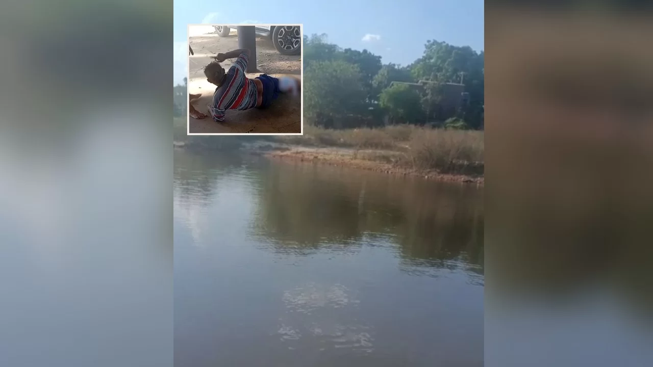 Pescador estava instalando uma malhadeira, enquanto foi atacado -