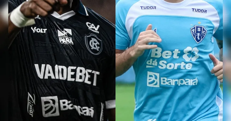 O projeto que proíbe patrocínios de apostas pode impactar severamente clubes como Remo e Paysandu -