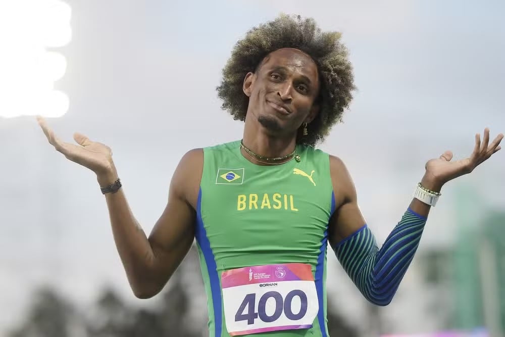 Piu conquistou o outo nos 400 metros rasos - 
