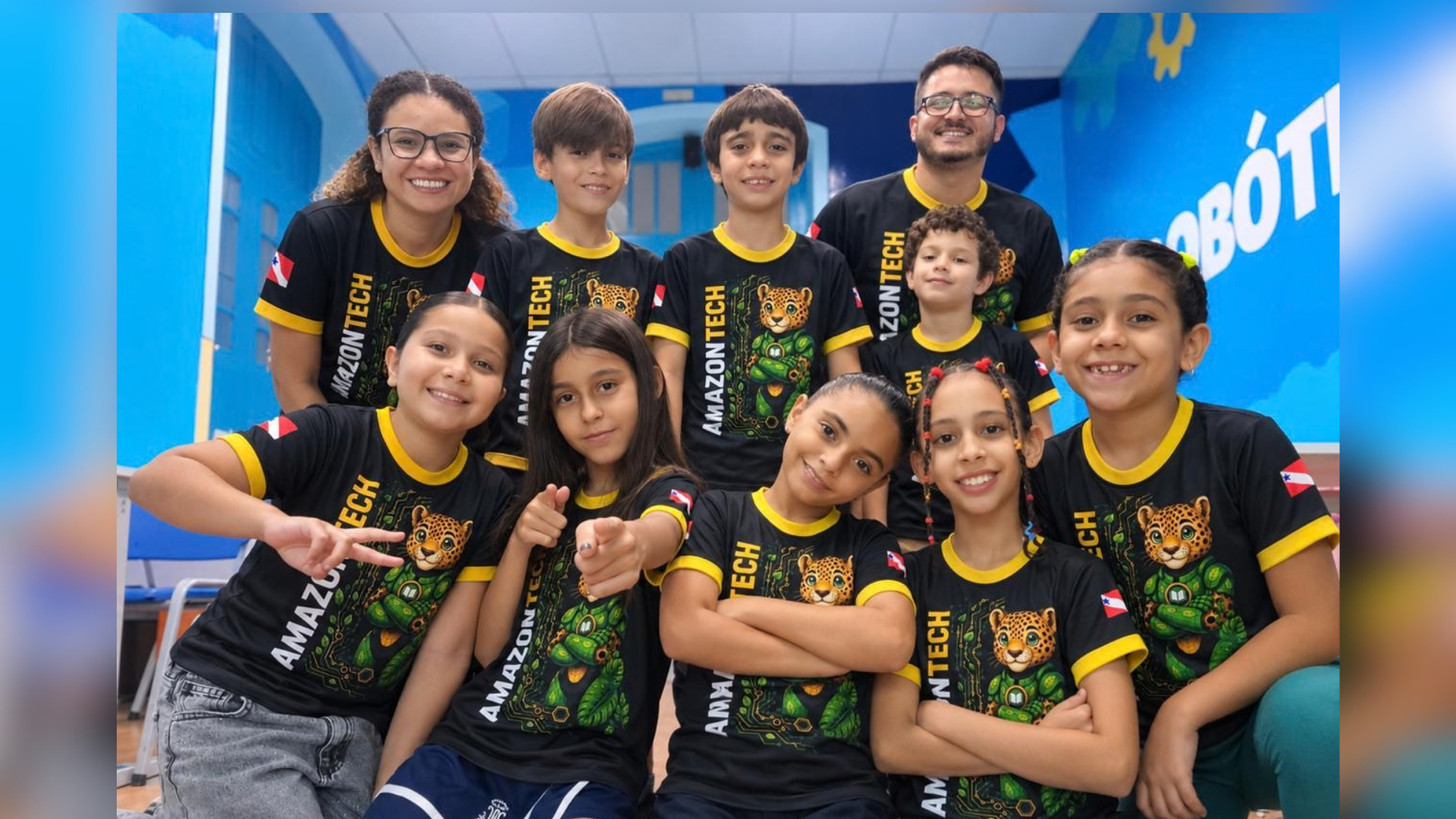 Imagem - Crianças de Belém criam bengala inteligente com materiais regionais para estudantes com deficiência visual