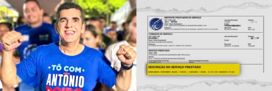 O deputado federal Antônio Doido (MDB-PA) teve R$ 57 mil ressarcidos pela Câmara dos Deputados 