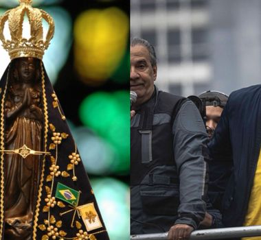 Imagem - Fake news envolvendo Flávio Bolsonaro e Nossa Senhora Aparecida repercute na reta final da eleição