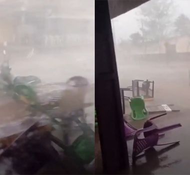Imagem - Vídeo: Temporal assusta moradores de Marabá na tarde deste domingo