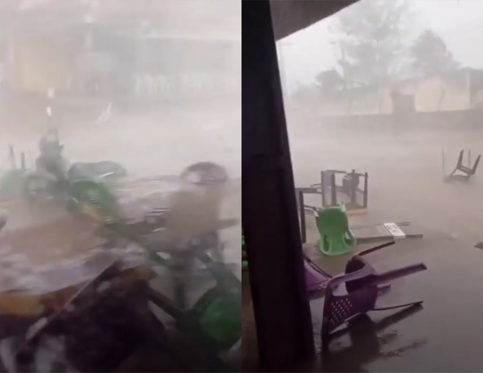 Temporal assusta moradores de Marabá.