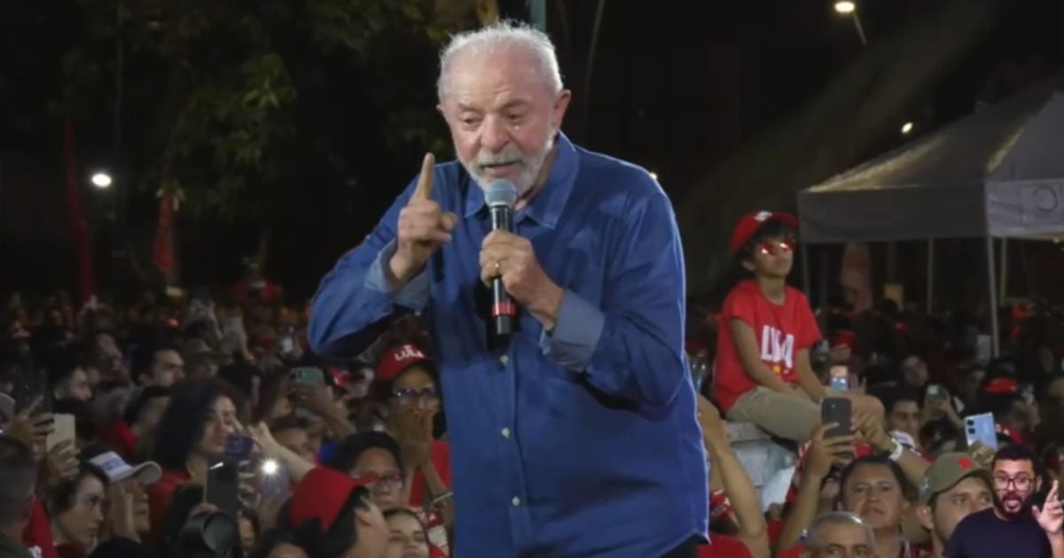 Lula voltou a cobrar as investigações contra o Banco Master e os desvios realizados no INSS durante comício realizado em Belém.