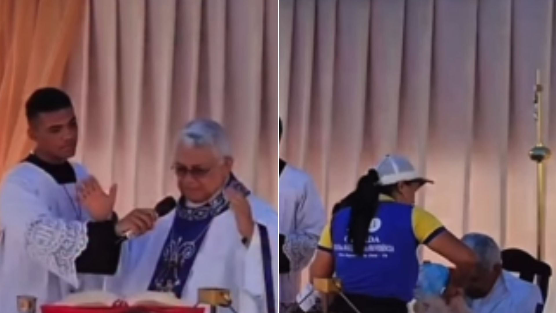 Bispo da Diocese de Bragança do Pará, Dom Raimundo Possidônio, precisou de atendimento médico após passar mal durante a missa de encerramento do Círio de Nossa Senhora de Nazaré.
