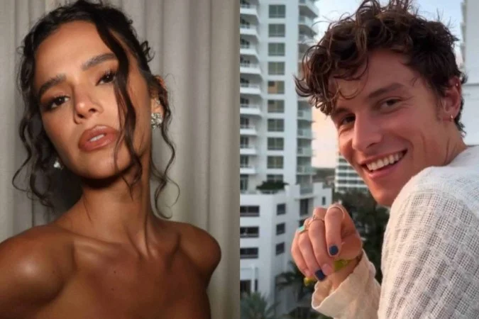 Bruna Marquezine e Shaw Mendes - 