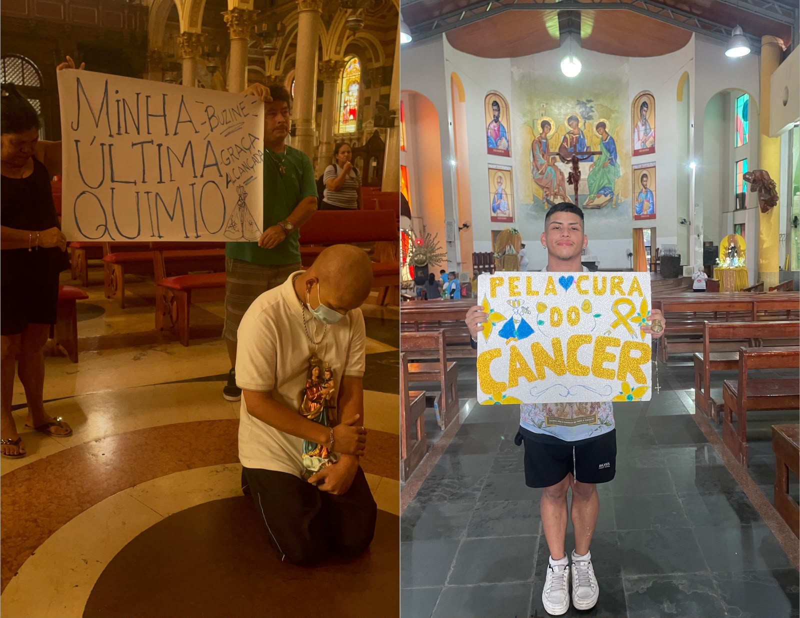 Aos 21 anos, Kauã Marques enfrentou um linfoma não Hodgkin em estágio 3.
