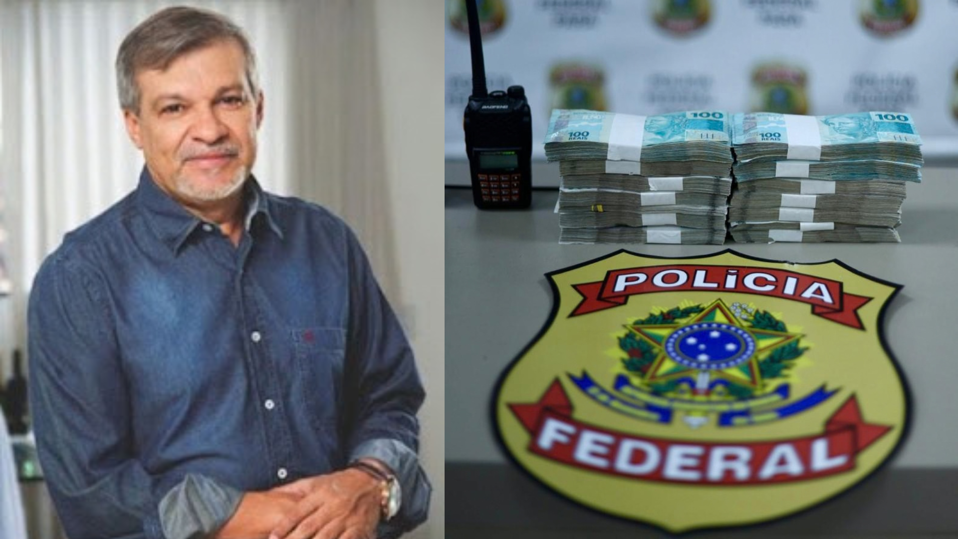 Candidato a deputado federal Manoel Pioneiro.