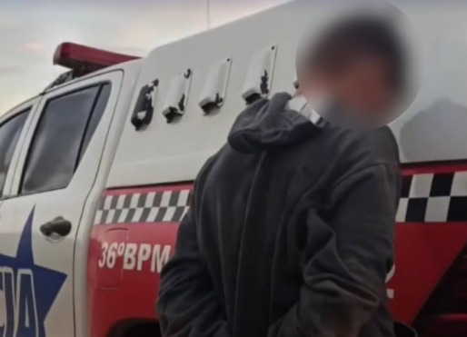 Um homem foi preso em flagrante suspeito de cometer violência sexual contra uma criança 