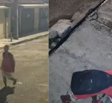 Imagem - Homem furta hidrômetro de casa e deixa rua do Cordeiro alagada, em Belém