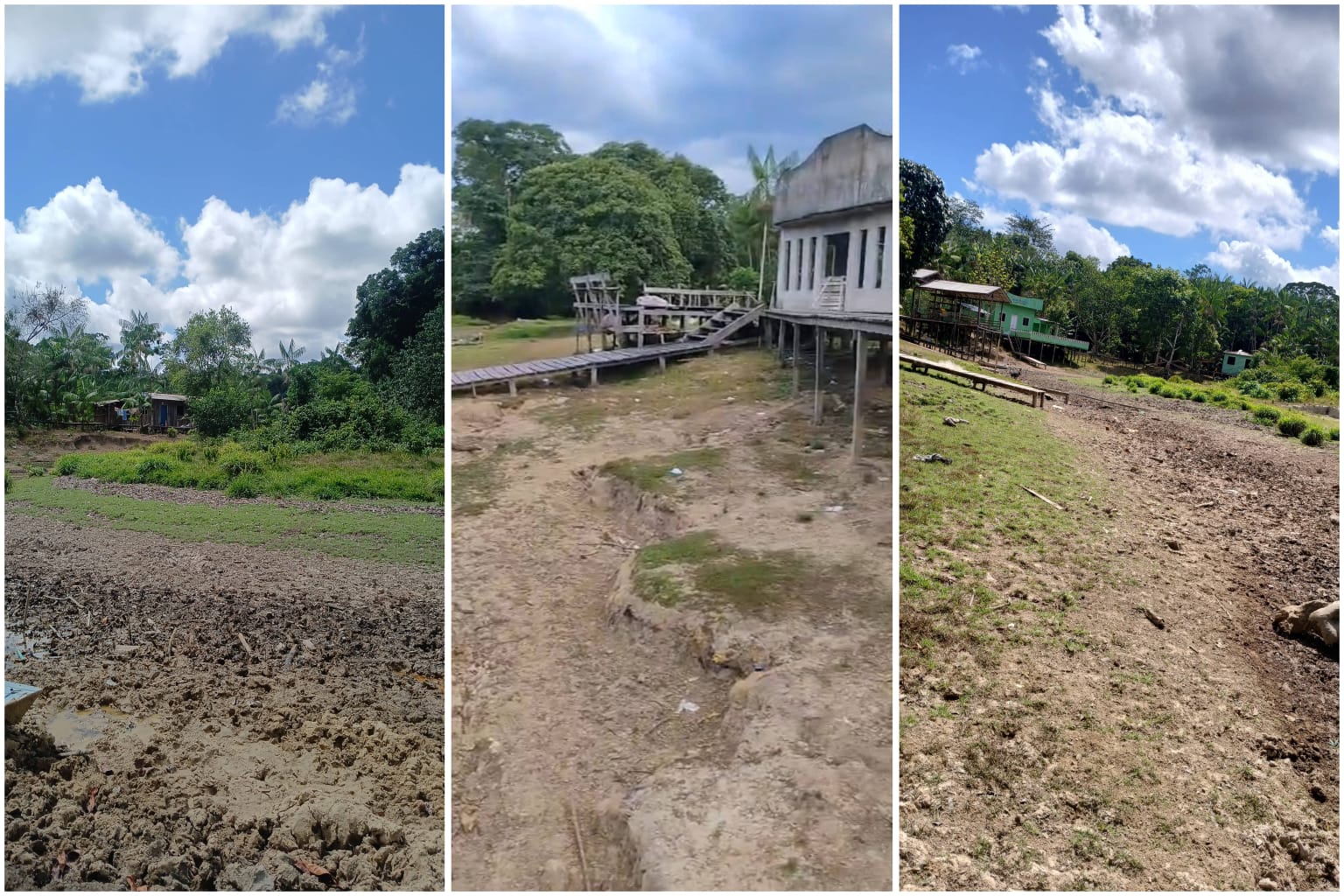 Estiagem severa deixa moradores do Alto Rio Anajás, no Marajó, sem acesso à água potável -