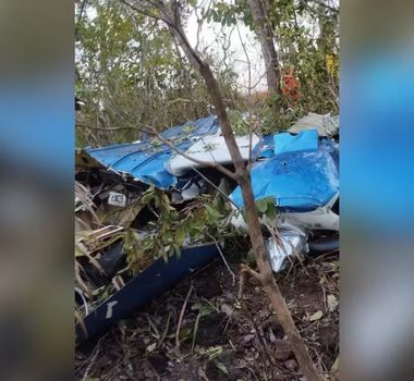 Imagem - Vídeo: Avião com destino a Parauapebas cai no Tocantins e ninguém sobrevive