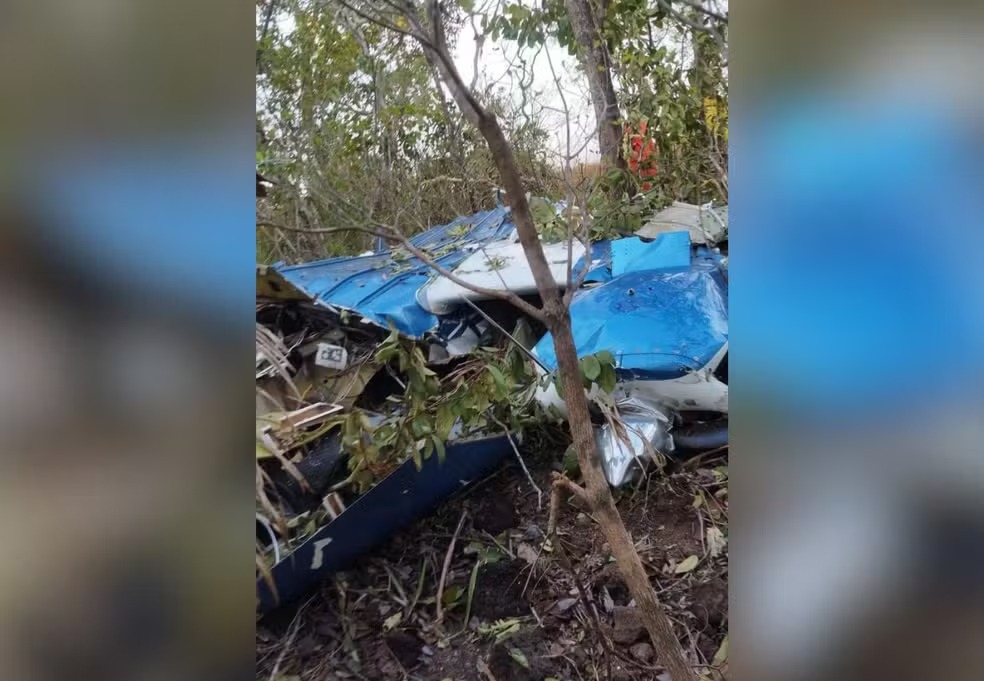Aeronave caiu na zona rural de Divinópolis, oeste do Tocantins -