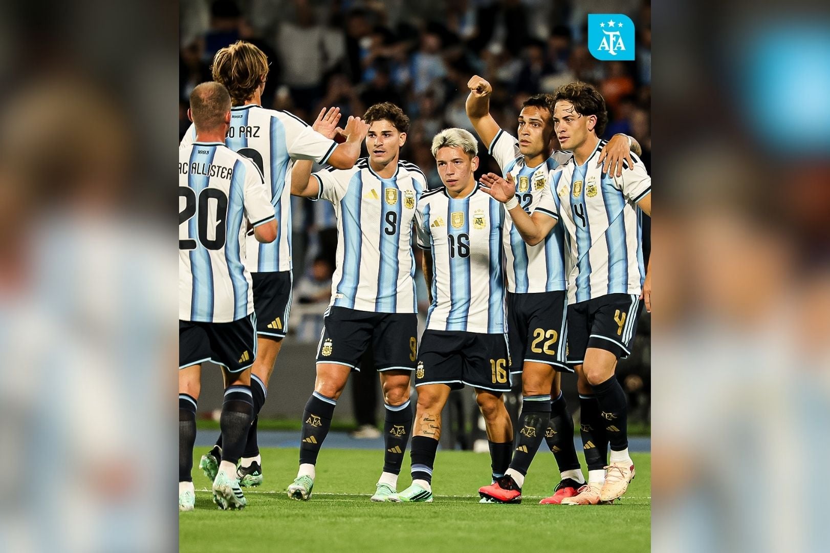 Argentinos golearam por 4 a 0 - 