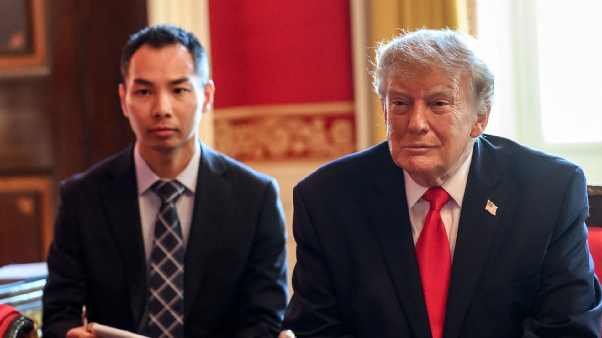  Presidente dos Estados Unidos, Donald Trump.