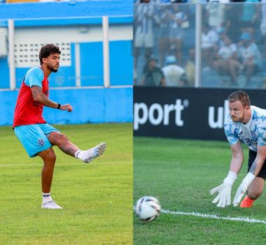 Imagem - Paysandu: Mazola testa Bruno Bispo na lateral e Jean Drosny no gol para duelo contra a Ferroviária