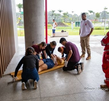 Imagem - Cruz Vermelha realiza treinamento geral para voluntários na Trasladação e Círio