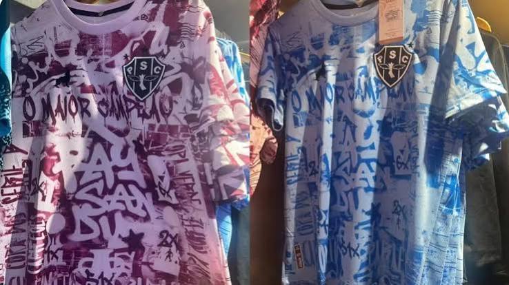 Conheça as novas camisas do Paysandu em apoio ao Outubro Rosa e Novembro Azul, ressaltando a prevenção do câncer -
