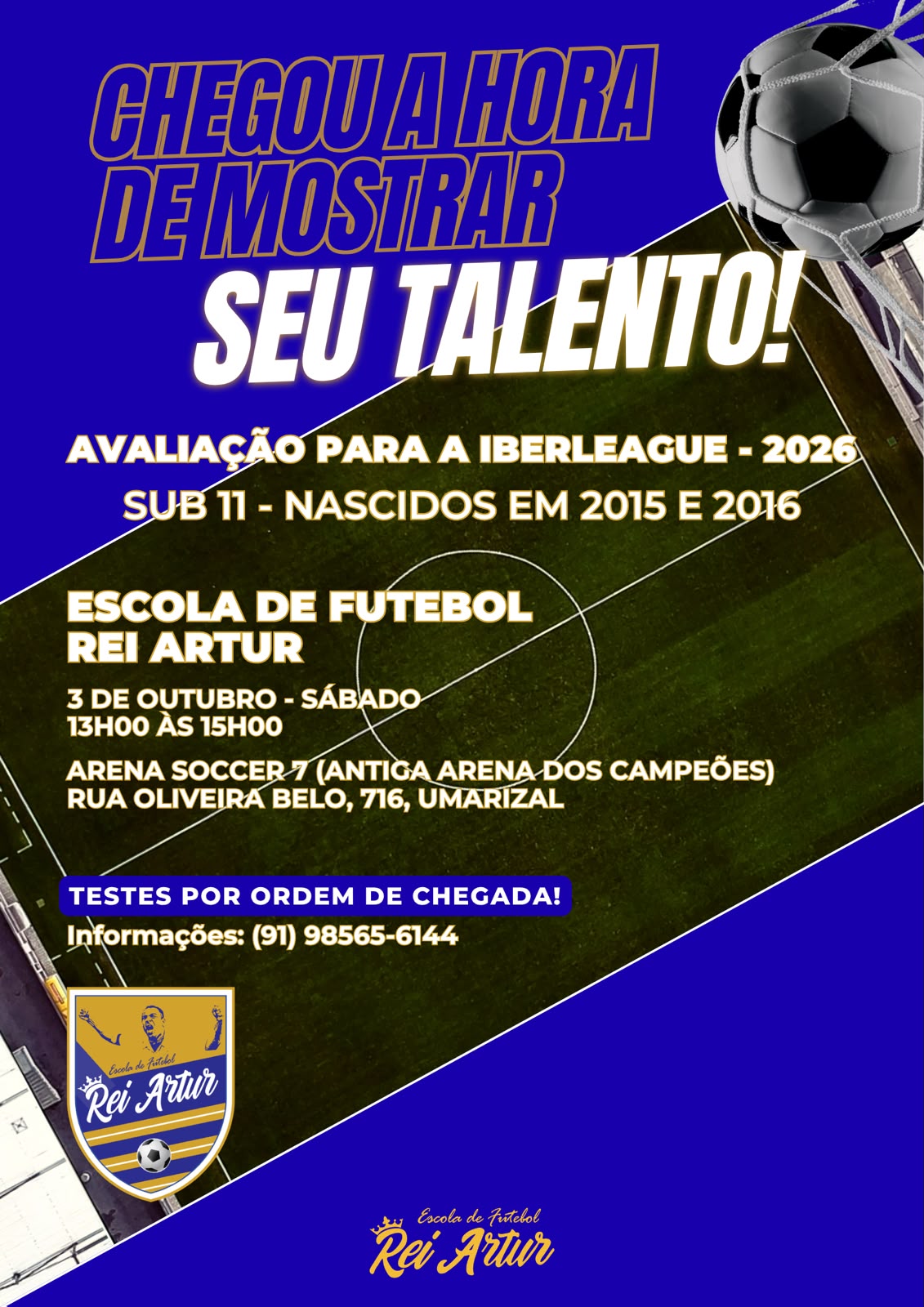 Peneira busca talentos para a IberLeague 2026 em Belém -