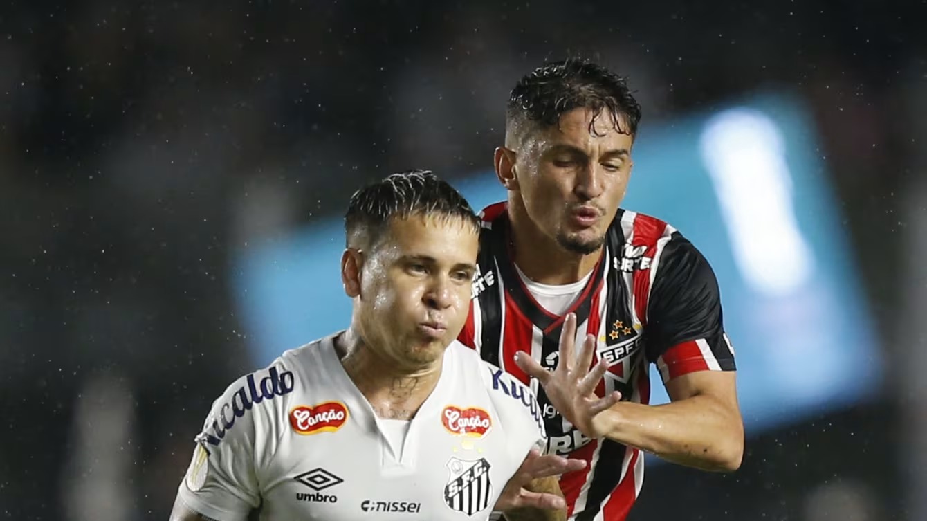 São Paulo x Santos pelo Brasileirão  -