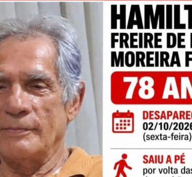 Imagem - Idoso de 78 anos desaparece em Belém e polícia rastreia celular até Marituba