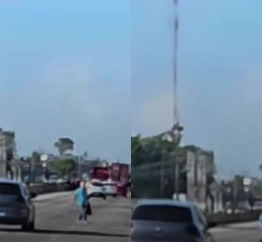 Imagem - Idoso quase é atingido por carro ao tentar atravessar a Augusto Montenegro, em Belém