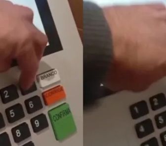 Imagem - Urna é substituída após tecla apresentar falha durante votação em Candelária