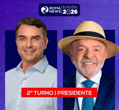 Imagem - Flávio Bolsonaro e Lula vão ao segundo turno na eleição presidencial deste ano